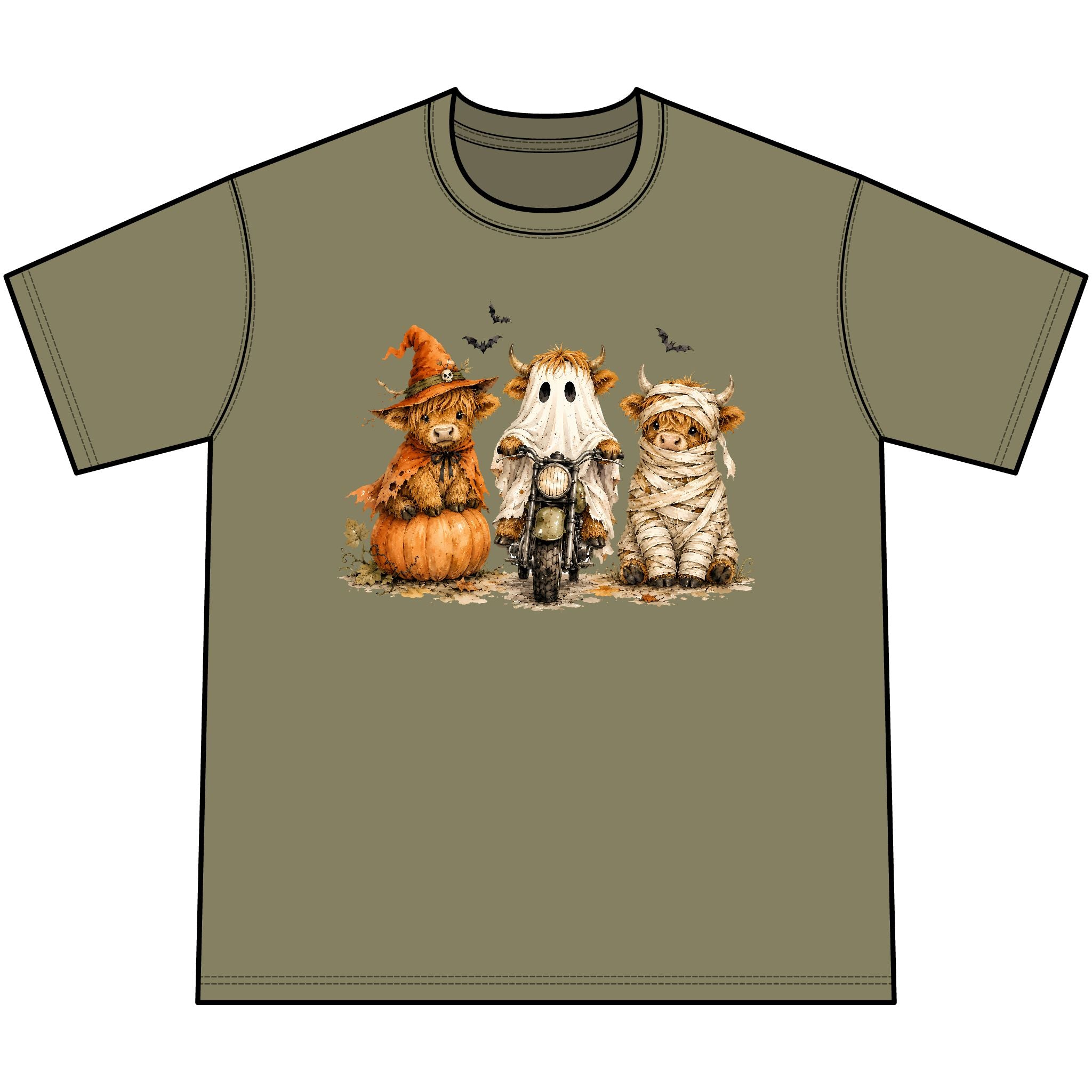 Farm Halloween Vintage Tee