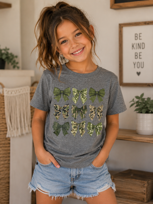 Camo Bows Tee